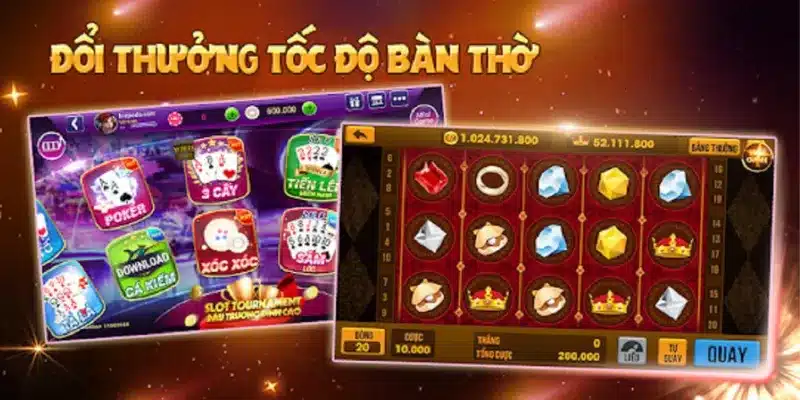 Những trò chơi đánh bài online đổi tiền mặt phổ biến